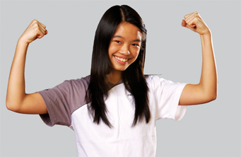 M&auml;dchen in Posse